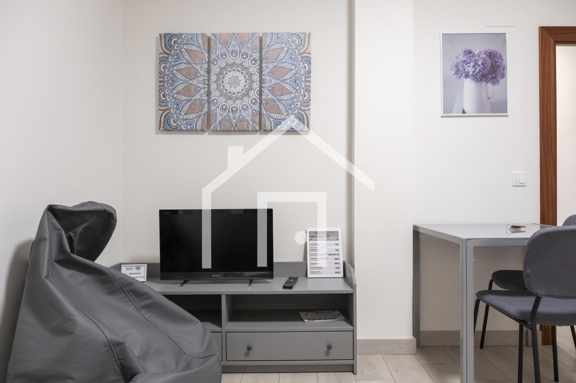 Ferienwohnung Atico Quintana II - Con Terraza, En El Centro Con Wifi Y Garaje Oviédo Exterior foto